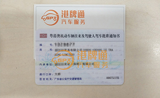 港珠澳大桥粤Z车牌办理案例：创*贸易有限公司